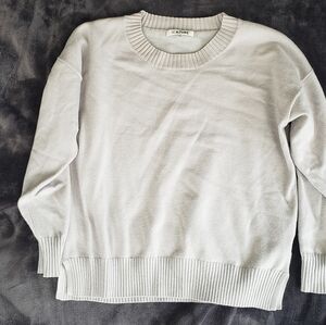 Azure size large women gray sweater